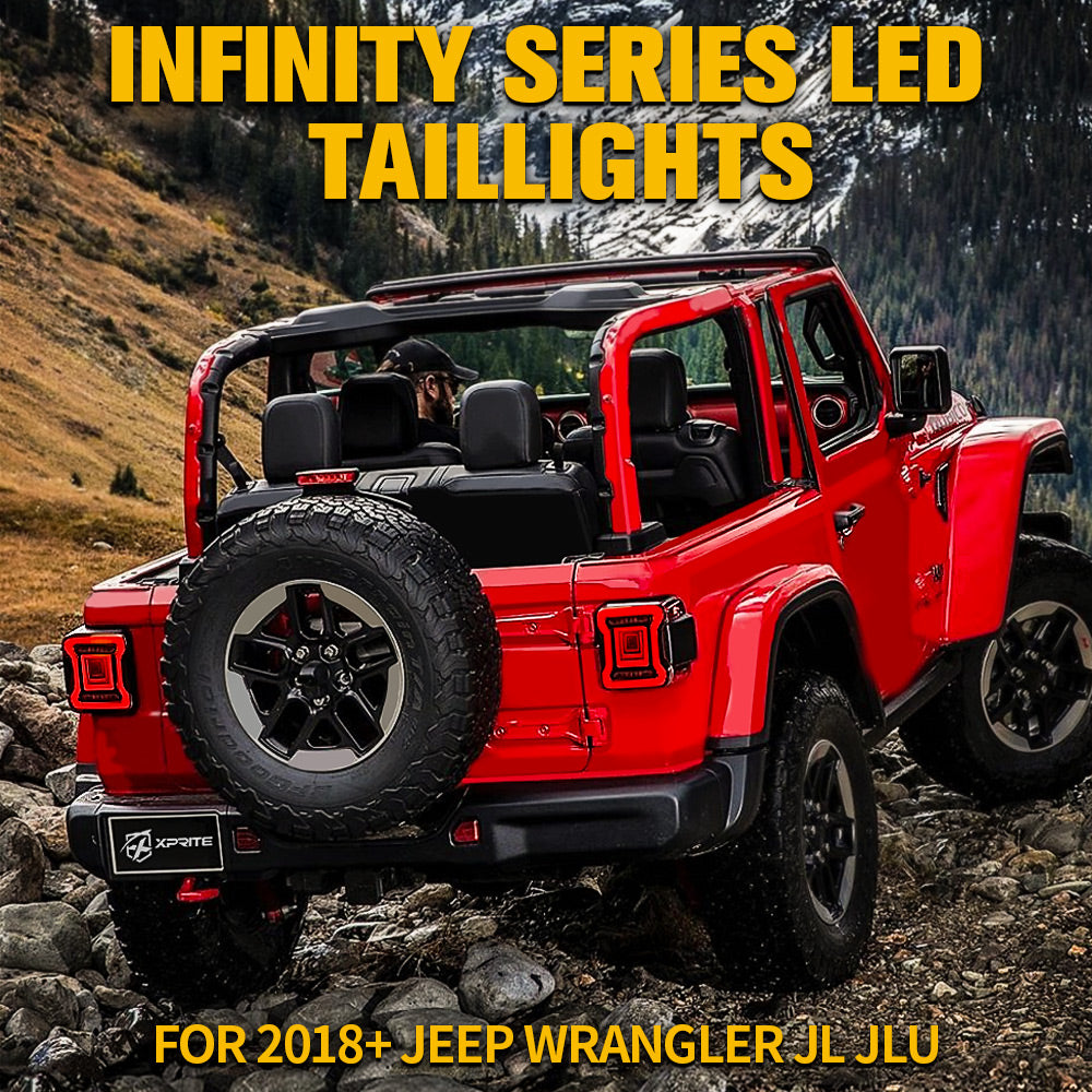 LED Taillights For Jeep JL Modes